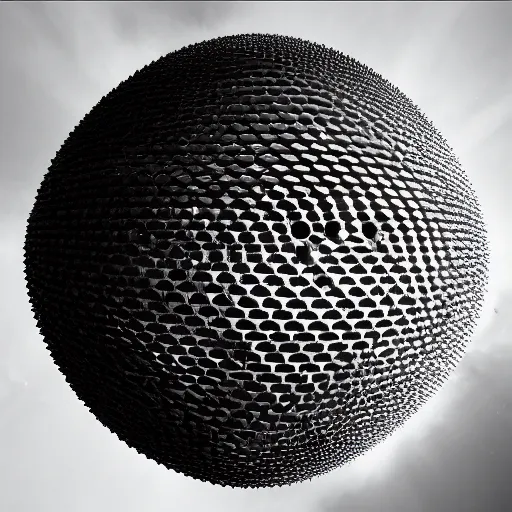 Image similar to photo of a dyson sphere