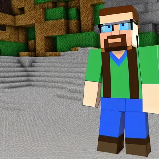 Prompt: walter white as a minecraft skin, 4 k detailed, minecraft skin