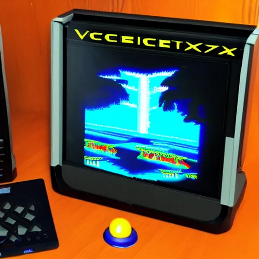 Image similar to Vectrex video game