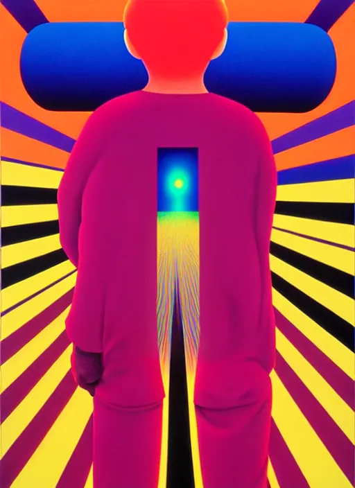 Image similar to the end by shusei nagaoka, kaws, david rudnick, airbrush on canvas, pastell colours, cell shaded, 8 k