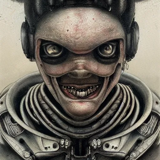 Image similar to face of an alien god, hyperrealistic painting santiago caruso, highly detailed, sharp focus, cyberpunk synthwave psychedelic