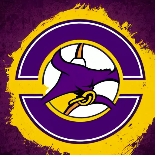 Prompt: nhllogo detailed vector vikings