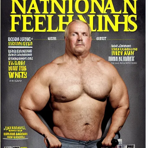 Image similar to birds with beefy arms, national geographic men's health magazine photo