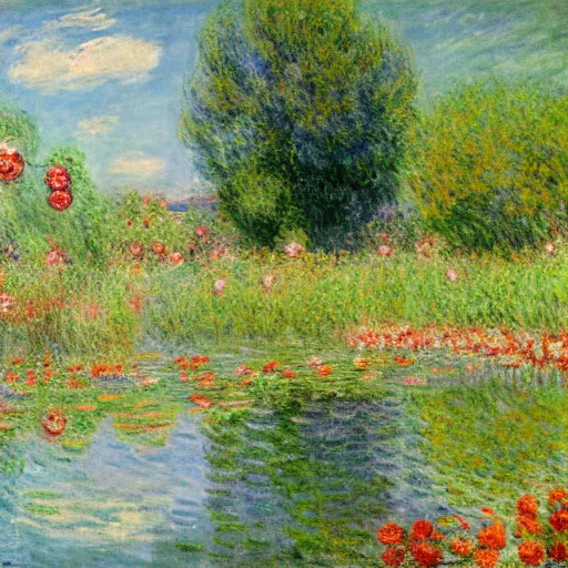 Image similar to midsommar 4 by claude monet