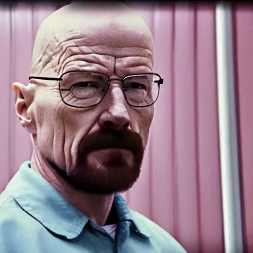 Prompt: Walter White\'s cameo in Stranger Things