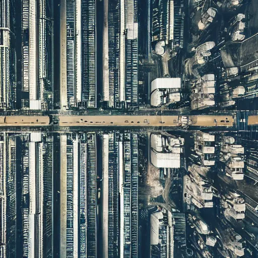 Image similar to photo of a power grid city at night birds eye view unsplash inception cinematic