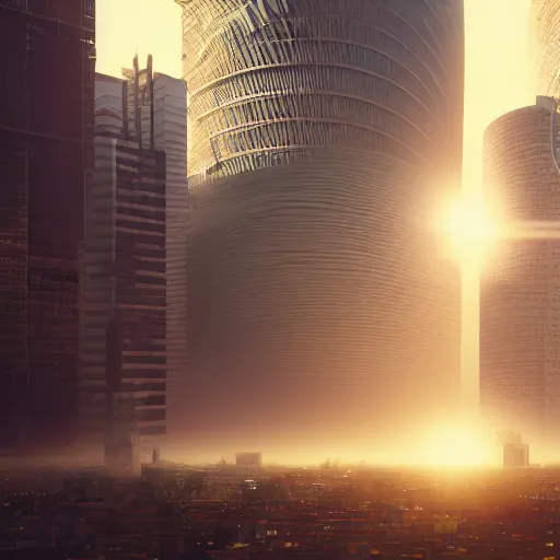 Prompt: futuristic sao paulo, hyperdetailed, 8 k, volumetric light, sunny day, artstation, cgsociety