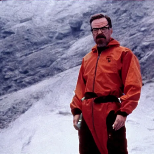 Prompt: Bryan Cranston as Gordon Freeman in H.E.V., still from a film