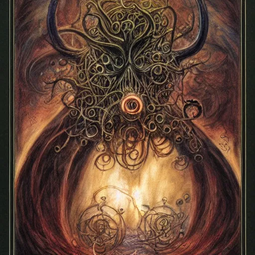 Prompt: azathoth by Brian Froud