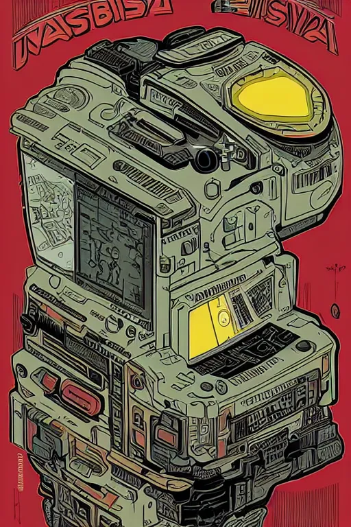 Image similar to nintendo gameboy, italian futurism, da vinci, dan mumford, josan gonzalez