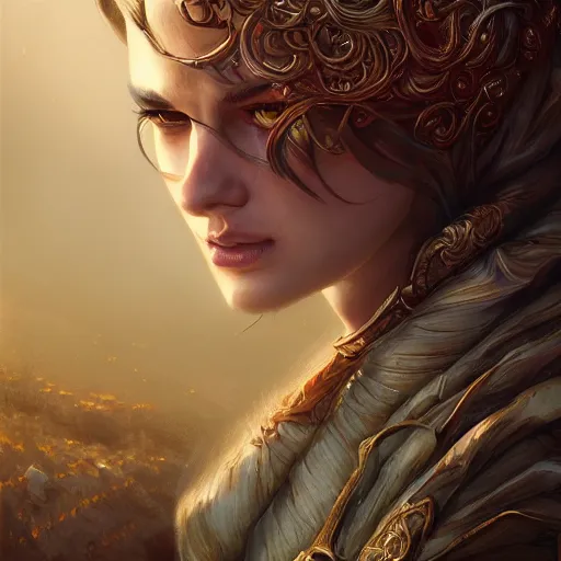 Image similar to the personification of the country lebanon by artgerm and wlop and scott fischer and seb mckinnon, digital art, highly detailed, wide shot, intricate, fantasy, mystical, sharp focus, Trending on Artstation HQ, deviantart, unreal engine 5, 4K UHD image