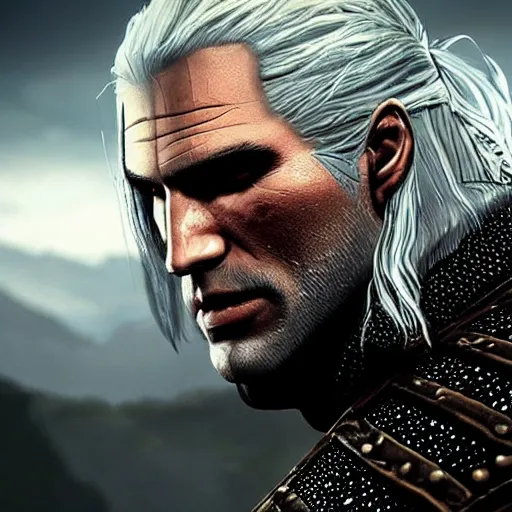 Image similar to geralt of rivia