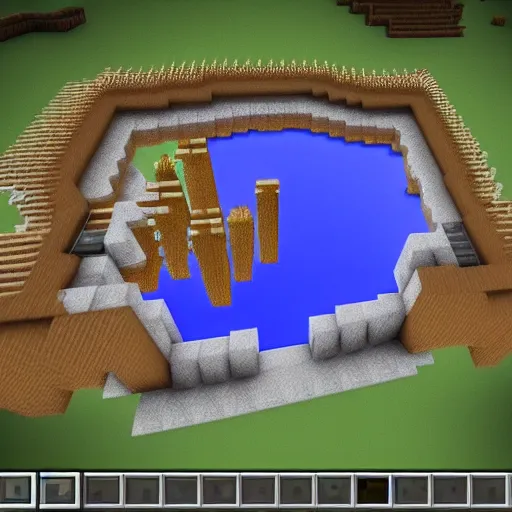 Image similar to youtuber technoblade with a crrown against youtuber dream in minecraft