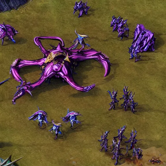 Prompt: female zerg