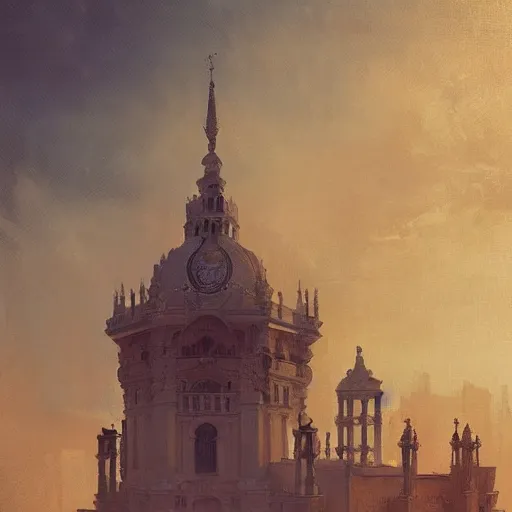 Prompt: sevilla city of spain, reflexions, verry high details by william turner art, greg rutkowski and alphonse mucha, trending on artstation, very very detailed, masterpiece,