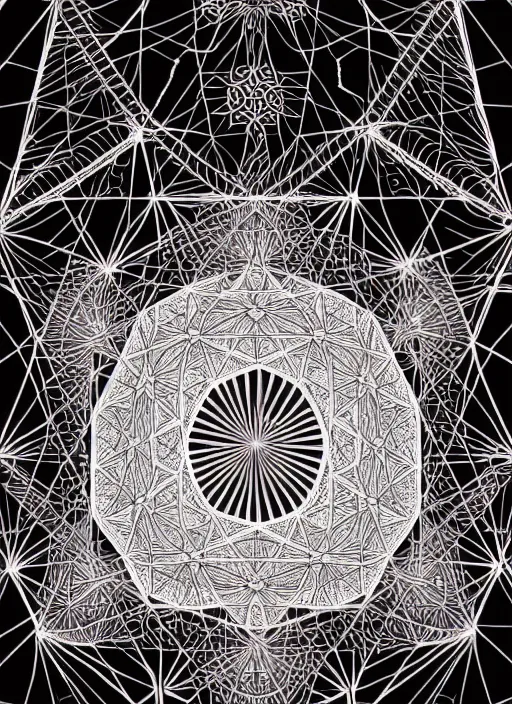 Image similar to sacred geometry, intricate, elegant, highly detailed, symmetrical!, prism highlights, lut, sony, 3 5 mm, street photography, smooth, sharp focus, dlsr, telephoto, synth wave, high fashion