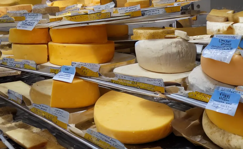 Prompt: a world where everything is made of cheese