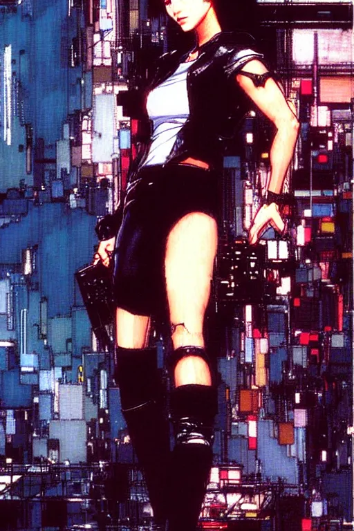 Image similar to synthwave, painting by john william waterhouse, yoji shinkawa