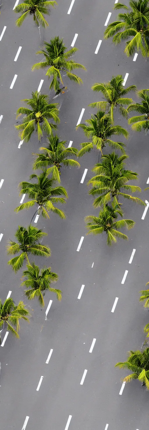 Image similar to satellite photo of walk of fame, palm trees, bicycles straight lines, accessible for the disabled, by professional photographer, 8 k resolution, photo, high quality
