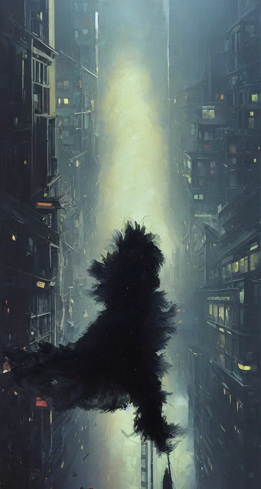 Prompt: ashes crystal, fierce, scattered, black smoke, intricate, tall windows, cast shadows, impressionistic oil painting by alexi zaitsev, malcom liepke, ilya kuvshinov, craig mullins, melinda matyas, thomas kinkade, victo ngai, denis sarazhin. bold brush strokes, fractal leaves, masterpiece