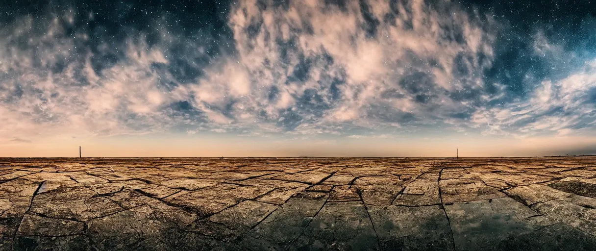 Prompt: Misano Adriatico, Escherichia Coli, landscape, photo, universe in the sky, cinematic lighting, 4k, wide angle, warm tones, Earth, wind, reflections