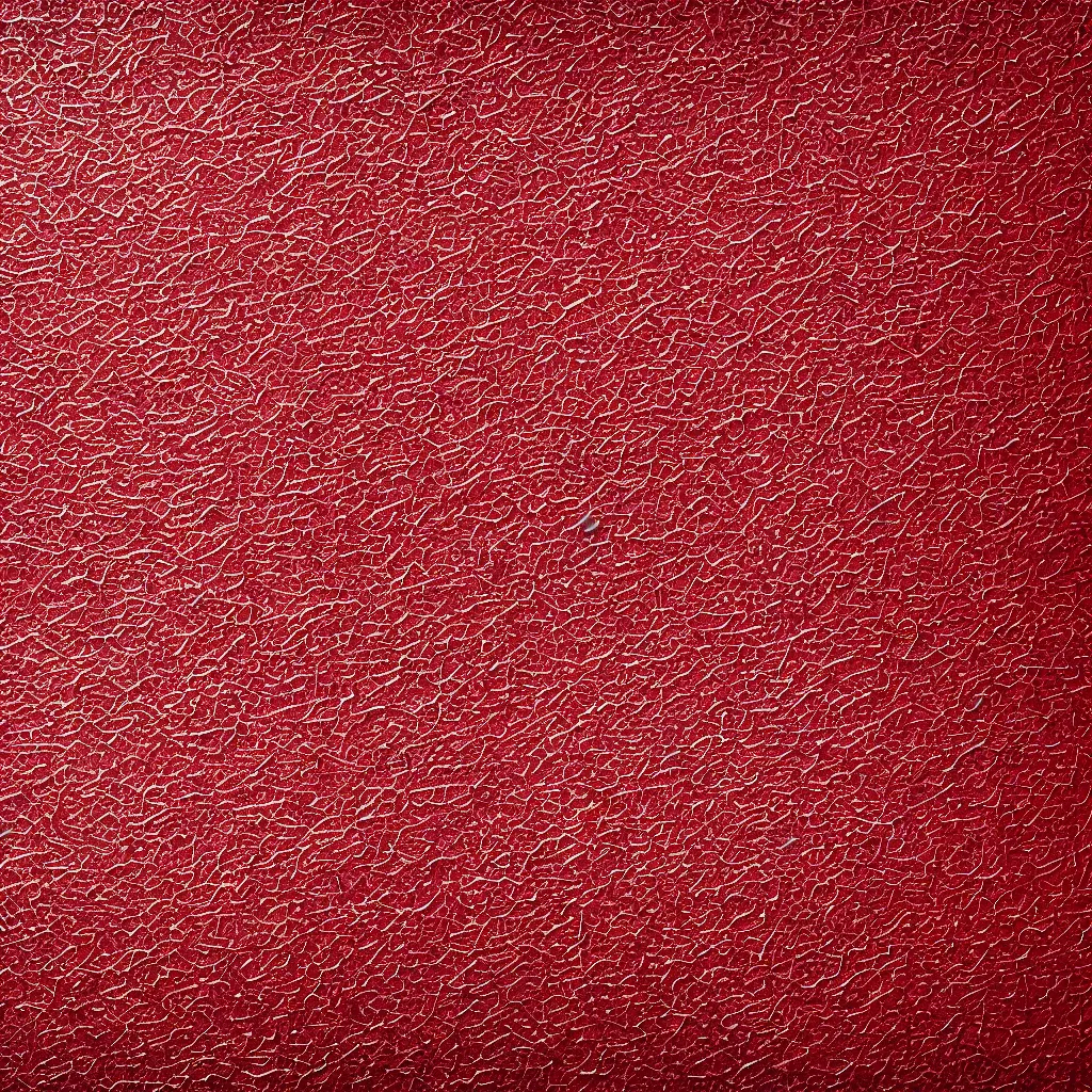 Prompt: chrome effect metallic texture of a red book