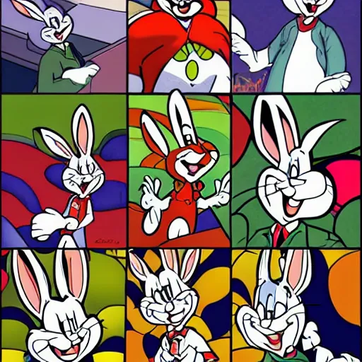 Image similar to bugs bunny multiverse