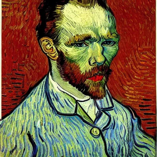 Prompt: beijin by van gogh