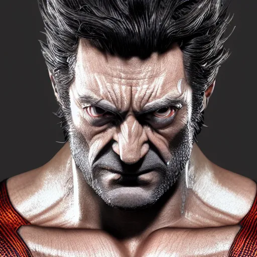 Image similar to Spiderman as Wolverine,muscle extremely detailed, face, trending on artstation, pixiv, cgsociety, hyperdetailed Unreal Engine, optimization 4k 8k ultra HD, WLOP