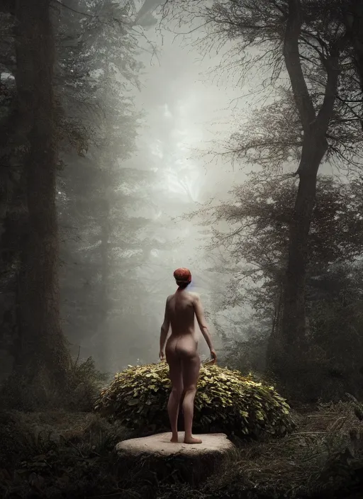 Image similar to the place beyond the pines, by johannen voss, by peter kemp, by monia merlo, octane render, blender, 8 k