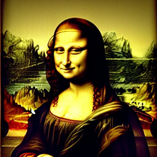 Image similar to mona lisa