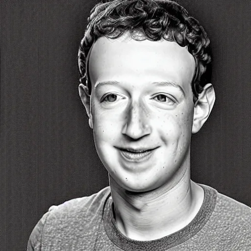 Prompt: Intricate matte painting of tubes coming out of Mark Zuckerberg's head into a computer