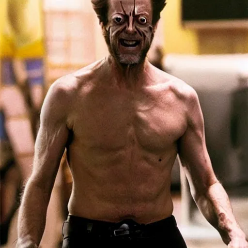 Image similar to Steve Buscemi as wolverine