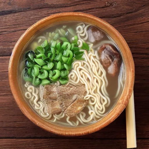 Image similar to ramen noodles as an item from the video game skyrim