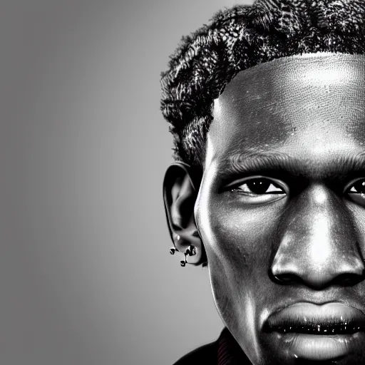 Prompt: detailed 4 k photorealistic young thug caught by police in the style of nick ut and eddie adams and margaret bourke and yousuf karshs and alfred eisenstaedt