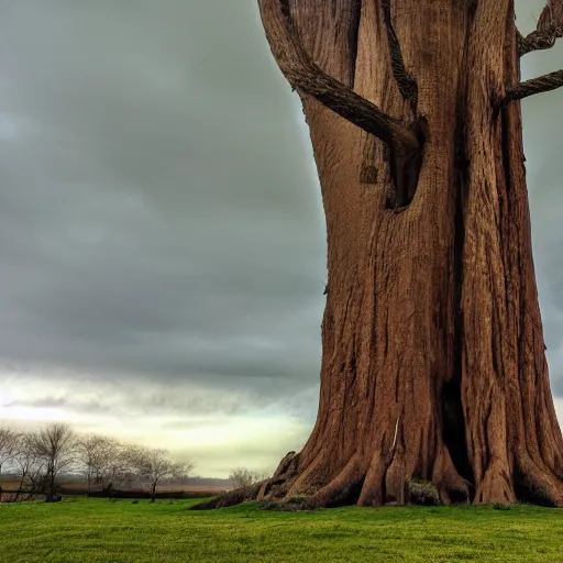 Prompt: biggest and oldest tree