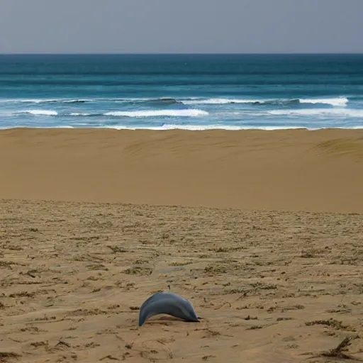 Image similar to dune, dolphins