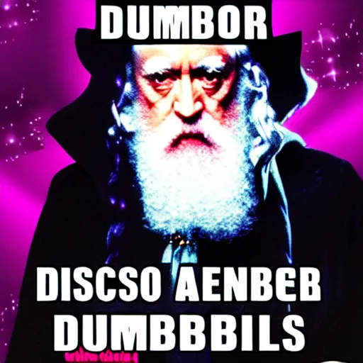 Image similar to disco dumbledore