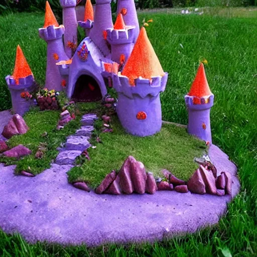 Image similar to a fairy castle for my mother