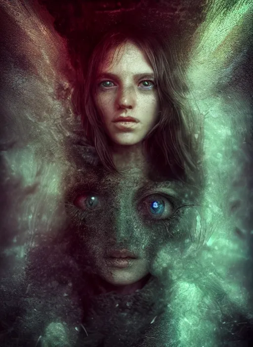 Prompt: cinematic shot epic portraits, hyper realistic, mood lighting, fantasy, many eyes, detailed pupils, highly detailed, super realistic, perfect lighting pixel sorting, style sheet