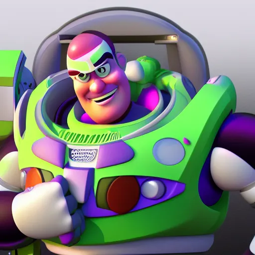 Prompt: Steve Harvey is Buzz Lightyear, hyperdetailed, artstation, cgsociety, 8k