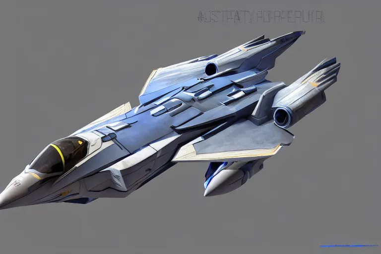 Prompt: concept art of a futuristic star fighter, extremely symmetrical, blueprints, top down view, bottom view, side view, mecha inspired, f 3 5 jet, space shuttle, robotic, highly detailed, artstation, super realistic, octane render