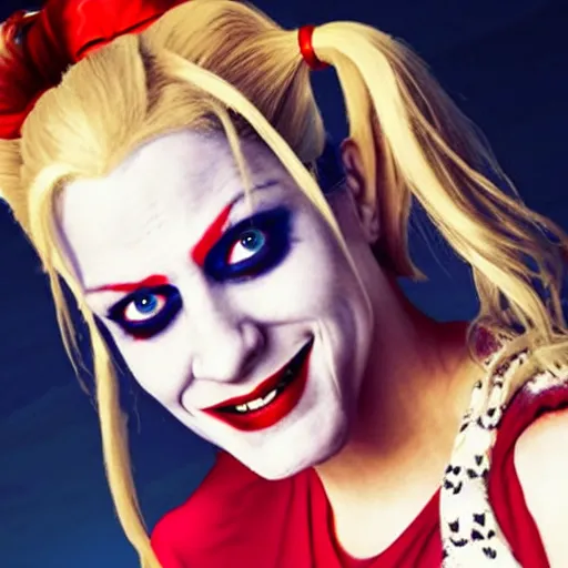 Prompt: Skyler White as harley quinn