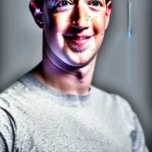 Prompt: a full portrait of mark zuckerberg, his eyes are bloodshot, his skin is pale, blood flows from his eyes over his cheeks, he grins evil, illustration but as f / 2 2, 3 5 mm, 2 7 0 0 k, lighting, perfect faces, award winning photography.