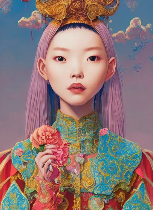 Prompt: lovely yunnan girl : : by martine johanna and simon stalenhag and chie yoshii and casey weldon and wlop : : ornate, dynamic, particulate, rich colors, intricate, elegant, highly detailed, centered, artstation, smooth, sharp focus, octane render, 3 d