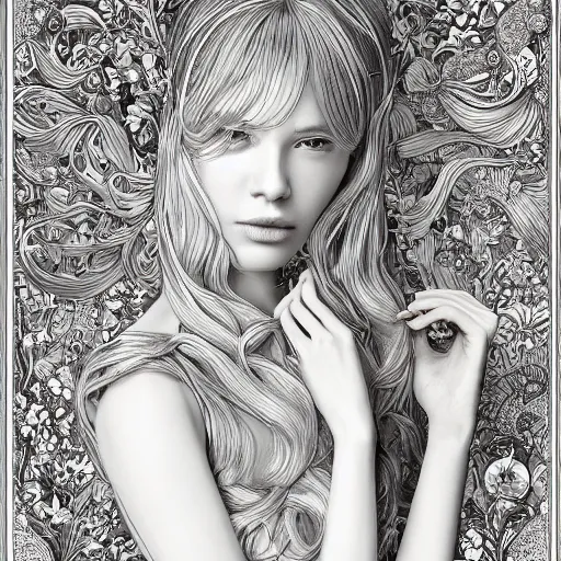 Prompt: the portrait of an extremely beautiful, gorgeous, elegant, graceful, sensual, playful, and sophisticated young woman made of cucumbers, an ultrafine detailed illustration by james jean, intricate linework, bright colors, final fantasy, behance contest winner, vanitas, angular, altermodern, unreal engine 5 highly rendered, global illumination, radiant light, detailed and intricate environment