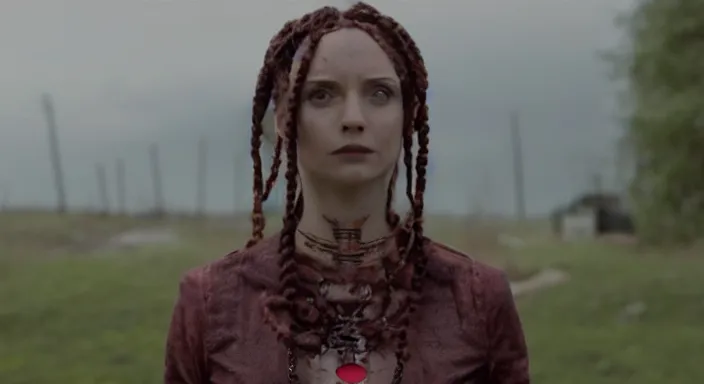 Image similar to Jinx, A still from Arcane (2021)