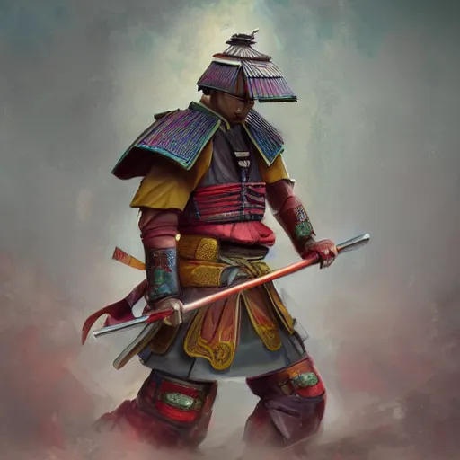 Image similar to samurai, cherry blosdom, japanese temple, digital art, irina french, heraldo ortega, mandy jurgens, golden ratio, art canvas, award winning, masterpiece trending on artstation 8 k 1 5 0 mpx