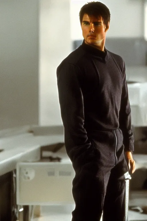 Prompt: Tom Cruise in A.I. Artificial Intelligence (2001)