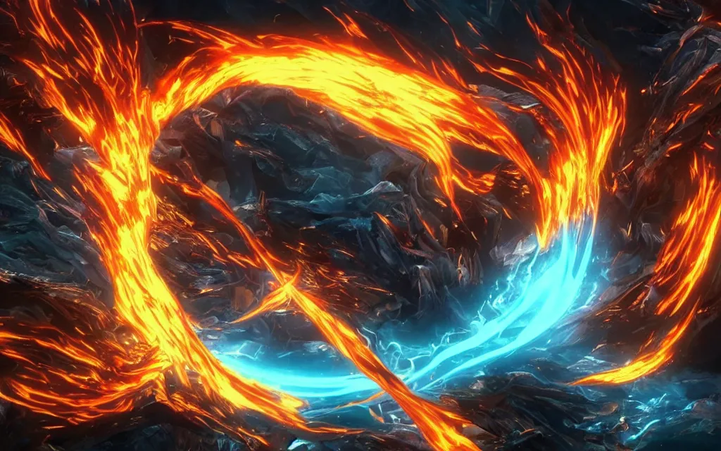 Image similar to flame vortex, phoenix, epic, immortality, divine, epic, shocking atmosphere, cinematic composition